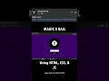 Magic 8 Ball Created Using HTML CSS JS