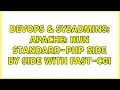 DevOps SysAdmins Apache Run standard-PHP side by side with Fast-CGI