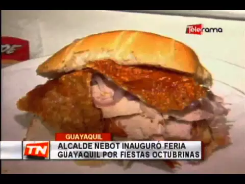 Alcalde Nebot inauguró feria Guayaquil por fiestas Octubrinas