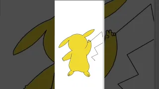 Draw a pikachu by using python codes DATA PIRATES STUDIO