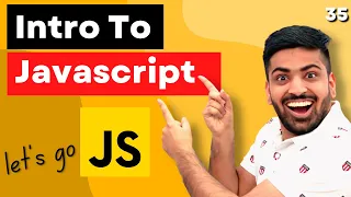 Introduction To Javascript Complete Web Development Course