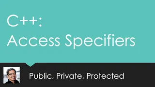 C Access Specifiers