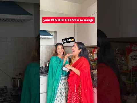 your PUNJABI ACCENT is so savage🫶🏻🥰 @Jagritikhuranalife #minivlog #punjabiaccent