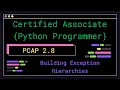 PCAP 2 8 - Building Exception Hierarchies