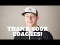 Thank Your Coaches