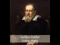 Biography of Galileo Galilei