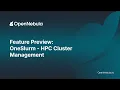 Feature OneSlurm HPC Cluster Management