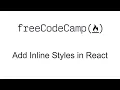 Add Inline Styles in React