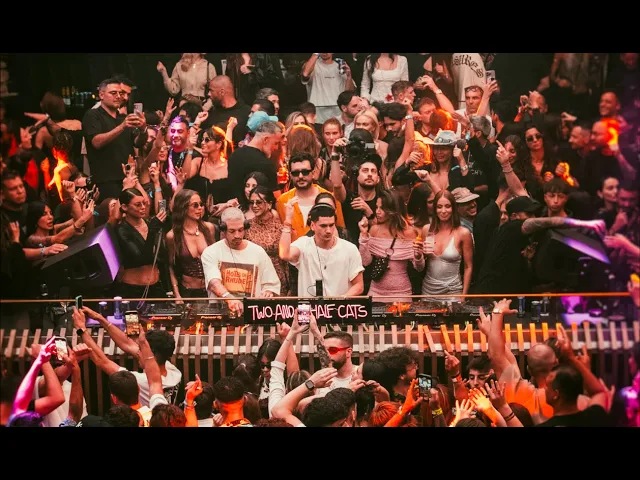 Miguelle b2b Tons at Two and a Half Cats, Ibiza 2025 artwork