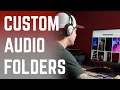 CUSTOM FOLDERS IN FINAL CUT PRO Make Your Music Library Readily Available in FCPX