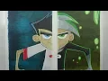 Time Lapse Drawing Danny Phantom from Danny Phantom