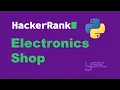 HackerRank Electronics Shop Solution in Python