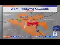 91 Freeway project forces another weekend closure in Corona