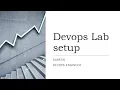 DevOps Lab setup in local env
