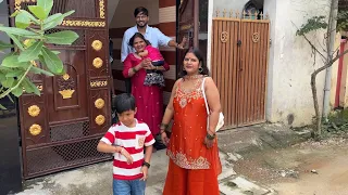 Seema apne bhai ko Rakhi baandhane Gaon pahuch gayi 😍❤️ 