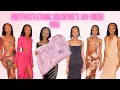prettylittlething valentine s day dress haul all UNDER 12 2023
