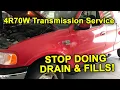 F-150 4R70W FULL TRANSMISSION FLUID CHANGE F-Series Trucks Explorer Expedition service