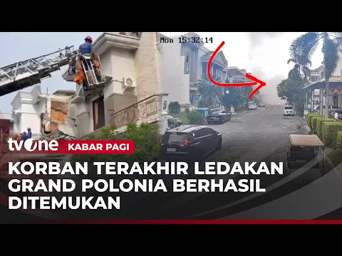 Detik-detik Ledakan di Rumah Mewah Terekam Kamera Pengawas!