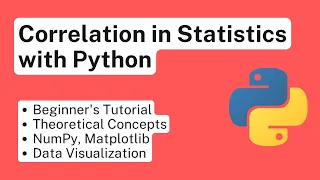 Correlation in Statistics using Python