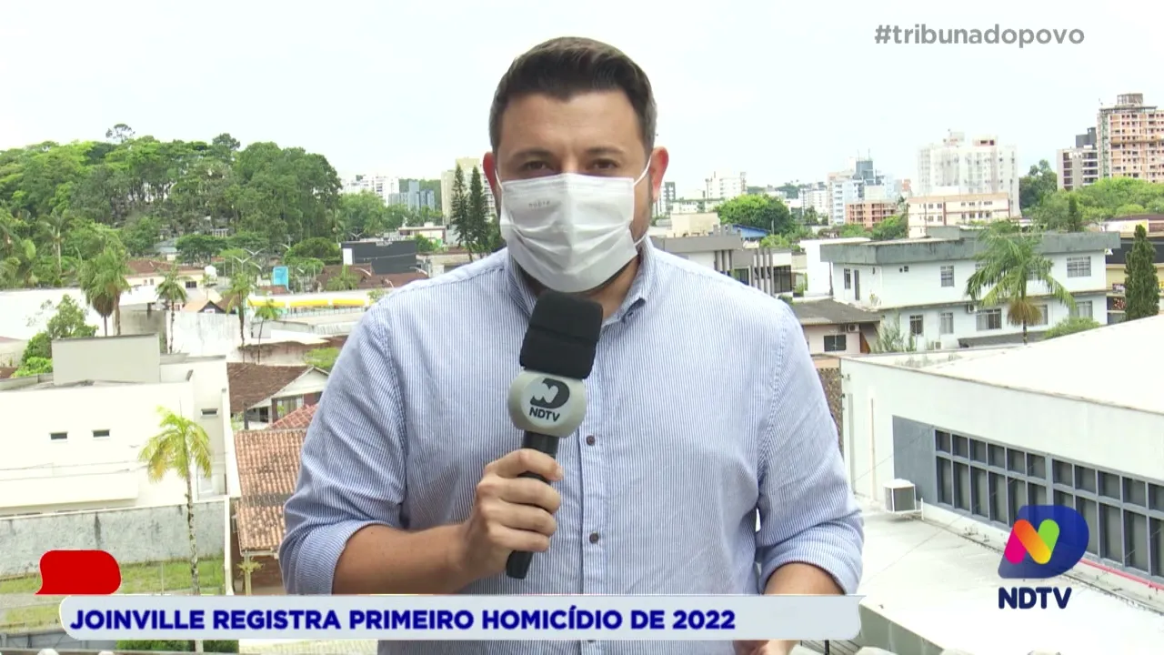 Joinville registra primeiro homicídio de 2022