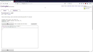 Functional-1 noX Java Tutorial codingbat com