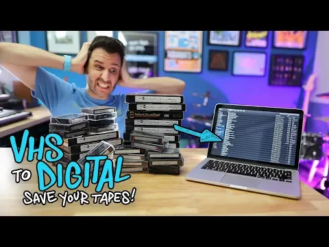 Download MP3 How to Convert VHS Tapes to Digital!