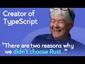 Creator of TypeScript 10x Faster Typescript Why AI Won t Replace SWEs Anders Hejlsberg