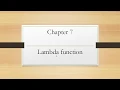 12th computer science - chapter 7
