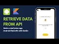 Kotlin Retrofit API Tutorial for Beginners Android Studio Tutorial - Make a Quote or Joke App