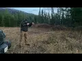 More shots through the Kel-tec KS7 mix of number 4 buck and slugs all 1 mini shells