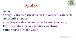 12 CA Chapter 5 Php Functions and Arrays Part 2