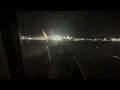 American flight 1357 landing at JFK Airport NY