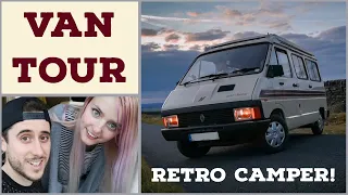 RETRO VAN TOUR - Meet Merlin, our Renault Trafic Campervan. Van life starts now!