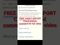 How to get a free credit report from all 3 major credit bureaus