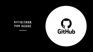 Git GitHub for Xcode