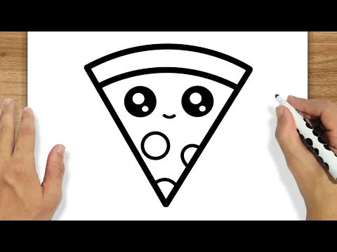 Download MP3 COMO DESENHAR UMA FATIA DE PIZZA KAWAII