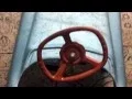 1960 s Murray Charger pedal Car Un-Restored Pressed metal