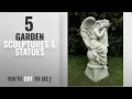 Top 10 Garden Sculptures Statues 2018 LARGE SITTING ANGEL GARDEN ORNAMENT SCULPTURE STATUE