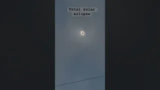 Total solar eclipse