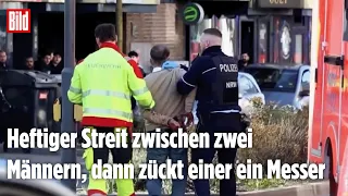 Festnahme: Messer-Streit eskaliert mitten in Solingen