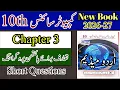 10th Computer science Chapter 3 New Book 2026 Short Question Urdu Medium