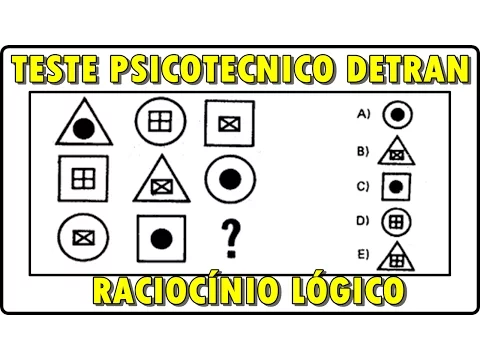 raciocínio lógico grátis, o que são jogos de raciocínio lógico, jogos p…   Atividades de matemática pré-escolar, Teste psicológico detran, Teste  psicotécnico detran