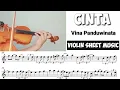 Download Lagu Cinta - Vina Panduwinata || Violin Sheet Music