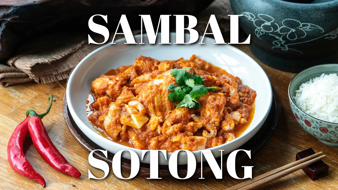 Easy Sambal Sotong Recipe - 