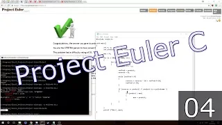 Project Euler in C Largest Palindrome Product