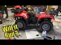16 year old ATV tune-up and restoration Suzuki Eiger Quadrunner 400