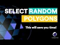 Select random polygons in Cinema 4D