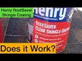 Henry Roof Saver Clear Shingle Coating - Extend Life of Roof