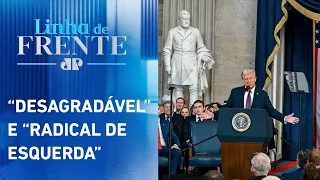Trump critica religiosa e exige pedido de desculpas após missa | LINHA DE FRENTE