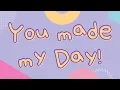 Lagu Oneul - You made my day! : Love you, Thank you!